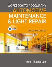Tapa de Workbook to Accompany Automotive Maintenance and Light Repair