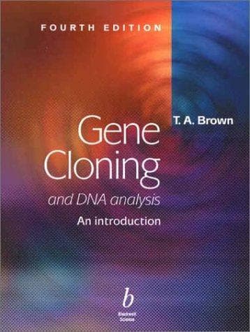 Tapa de Gene Cloning and DNA Analysis