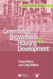 Tapa de Greenfields, brownfields, and housing development