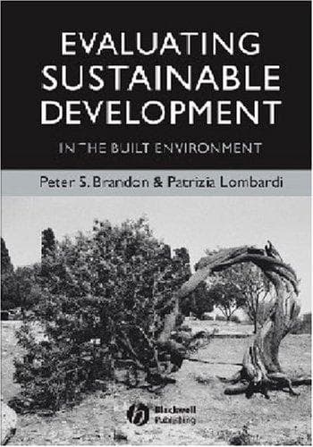 Tapa de Evaluating sustainable development in the built environment