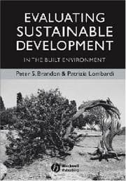 Tapa de Evaluating sustainable development in the built environment