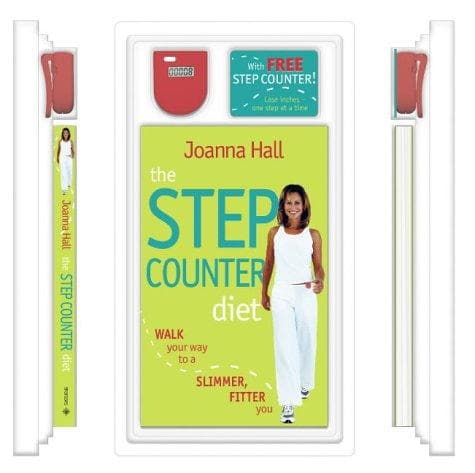 Tapa de Step Counter Diet (Book & Pedometer)
