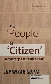 Tapa de FROM PEOPLE TO CITIZEN (HB)