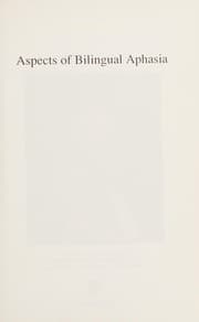 Tapa de Aspects of bilingual aphasia