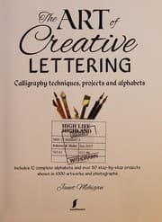 Tapa de Art of Creative Lettering - Calligraphy Techniques, Projects and Alphabets
