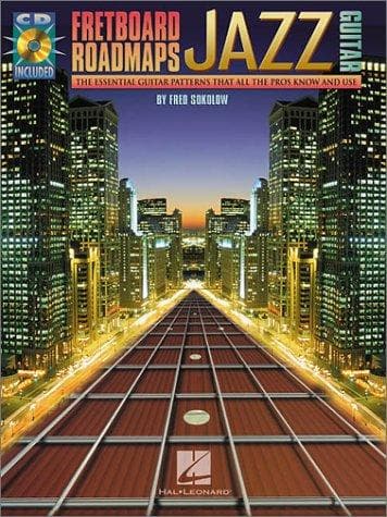 Tapa de Fretboard Roadmaps - Jazz Guitar