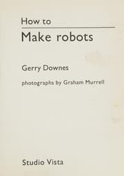 Tapa de How to make robots