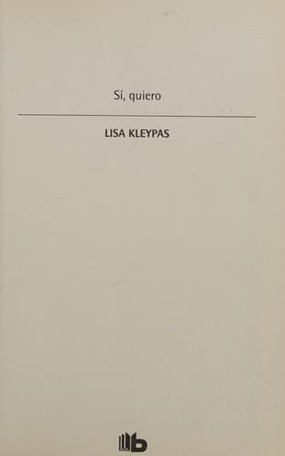 Tapa de Sí, quiero