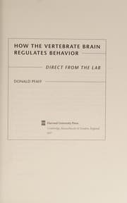 Tapa de How the vertebrate brain regulates behavior