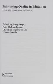 Tapa de Fabricating Quality in Education