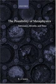 Tapa de The Possibility of Metaphysics