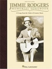 Tapa de Jimmie Rodgers Memorial Songbook
