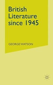 Tapa de British Literature Since 1945