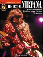 Tapa de Best of Nirvana - Signature Licks Book/Online Audio