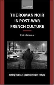 Tapa de The roman noir in post-war French culture