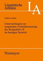 Tapa de Untersuchungen zur temporalen Umfunktionierung des Konjunktivs II im heutigen Deutsch