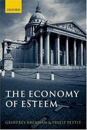 Tapa de ECONOMY OF ESTEEM