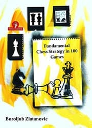 Tapa de Fundamental Chess Strategy in 100 Games