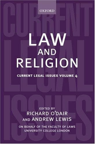 Tapa de Law and Religion