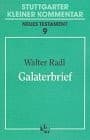 Tapa de Stuttgarter Kleiner Kommentar, Neues Testament, 21 Bde. in 22 Tl.-Bdn., Bd.9, Galaterbrief