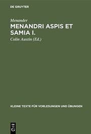 Tapa de Menandri Aspis et Samia I.