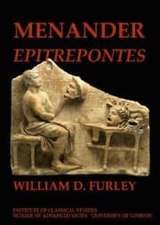 Tapa de Menander 'Epitrepontes'