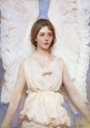 Tapa de Abbott Thayer Angel Half Note