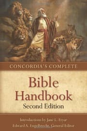 Tapa de Concordia's complete Bible handbook