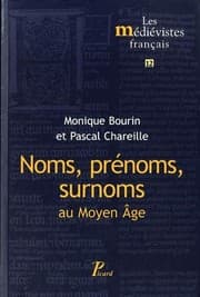 Tapa de Noms, prénoms, surnoms au Moyen Âge
