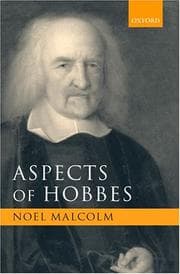 Tapa de Aspects of Hobbes