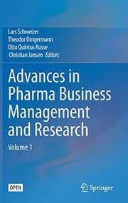 Tapa de Advances in Pharma Business Management and Research