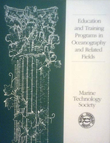 Tapa de Education and training programs in oceanography and related fields