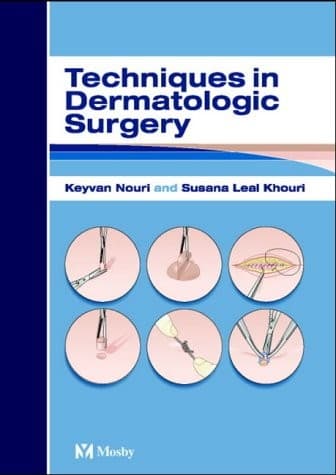 Tapa de Techniques in dermatologic surgery