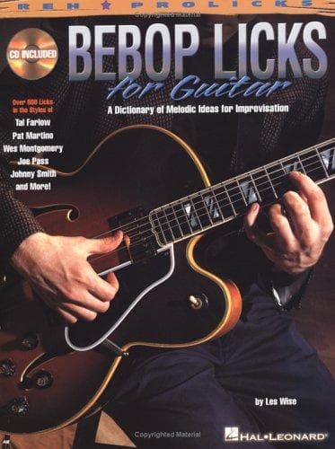 Tapa de Bebop Licks for Guitar