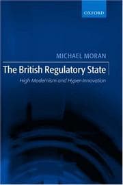 Tapa de The British regulatory state
