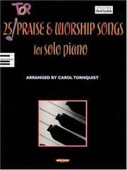 Tapa de 25 Top Praise and Worship Songs for Solo Piano