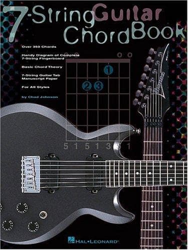 Tapa de 7-String Guitar Chord Book