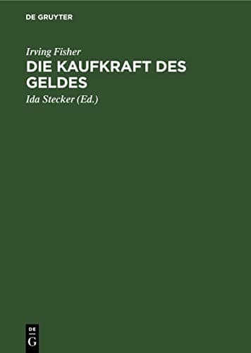 Tapa de Die Kaufkraft des Geldes