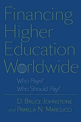 Tapa de Financing higher education worldwide