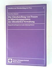 Tapa de Die Gleichstellung von Frauen in Mitwirkungsgremien der öffentlichen Verwaltung