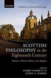 Tapa de Scottish Philosophy in the Eighteenth Century