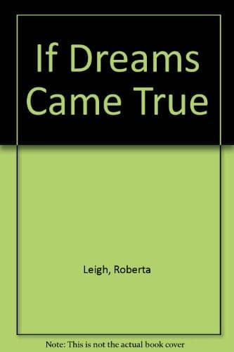 Tapa de If dreams came true