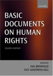 Tapa de Basic documents on human rights