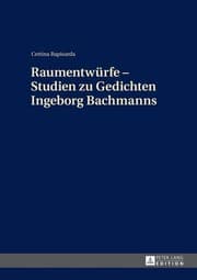 Tapa de Raumentwuerfe - Studien Zu Gedichten Ingeborg Bachmanns