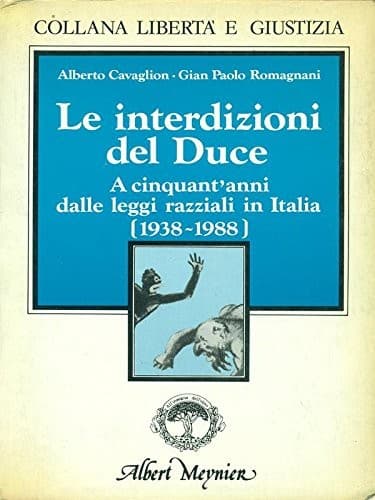 Tapa de Le interdizioni del Duce