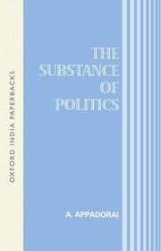 Tapa de The Substance of Politics