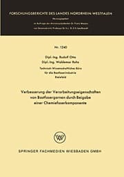 Tapa de Verbesserung der Verarbeitungseigenschaften Von Bastfasergarnen Durch Beigabe Einer Chemiefaserkomponente