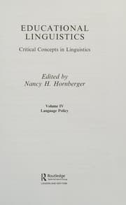 Tapa de Educational linguistics