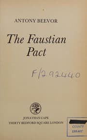 Tapa de The Faustian pact