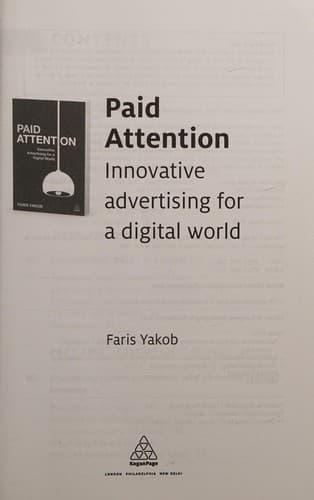Tapa de Paid attention